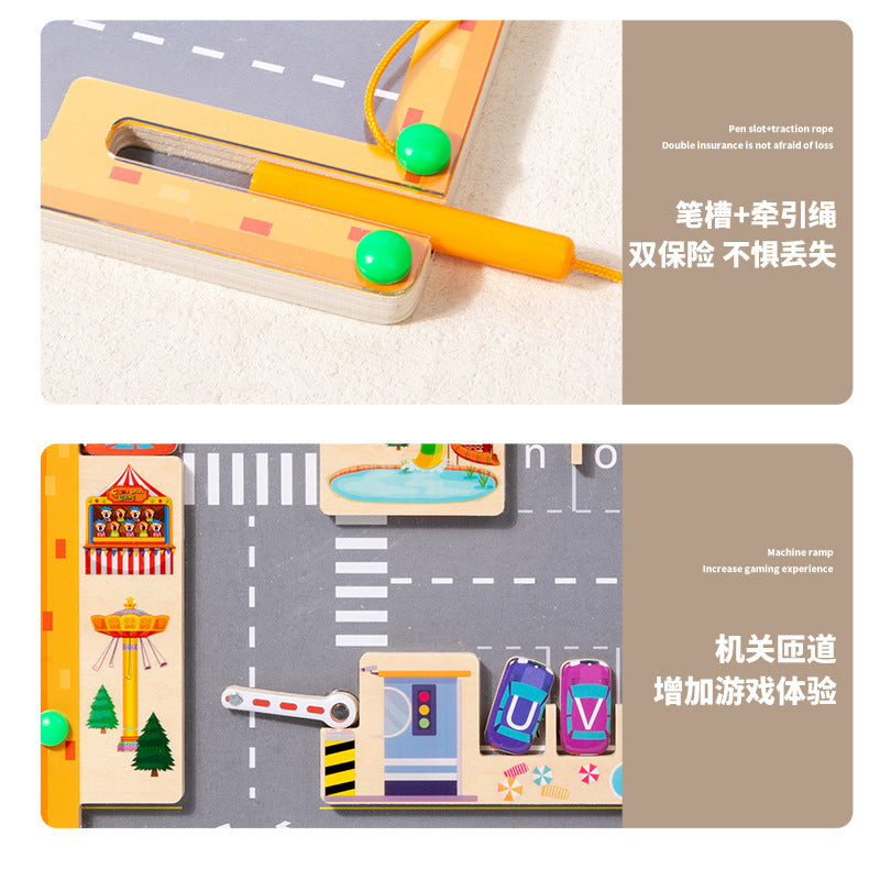 Educational Magnetic Maze - Montessori Learning Adventure