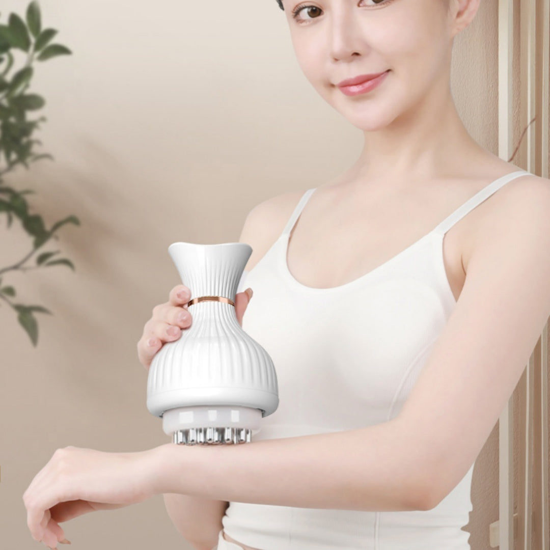 Electric Meridian Brush - Heating Vibration Gua Sha Massage Tool