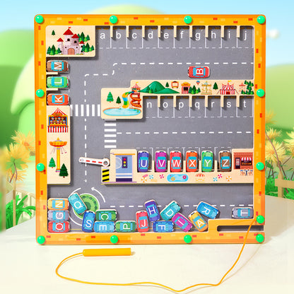 Educational Magnetic Maze - Montessori Learning Adventure