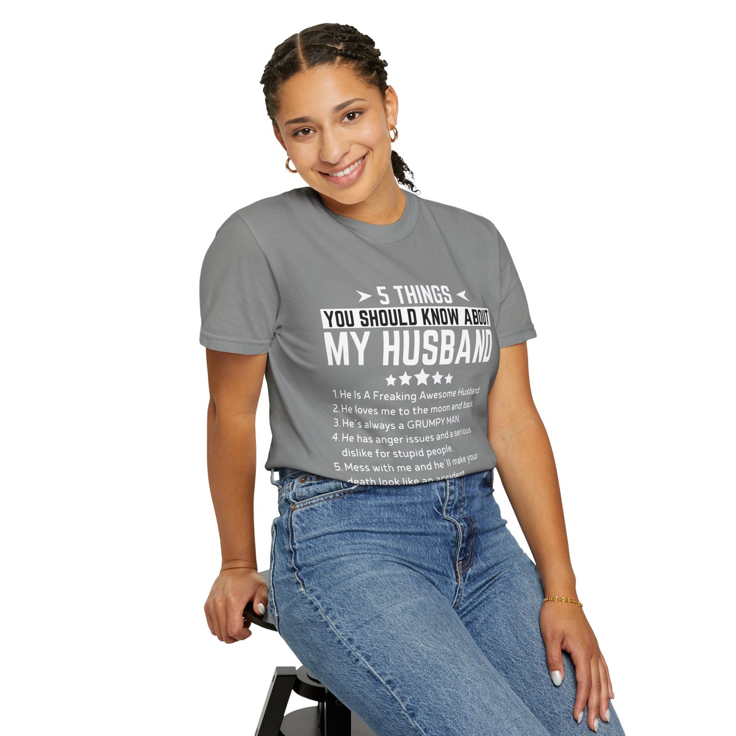 To My Wife | Unisex Garment-Dyed T-shirt