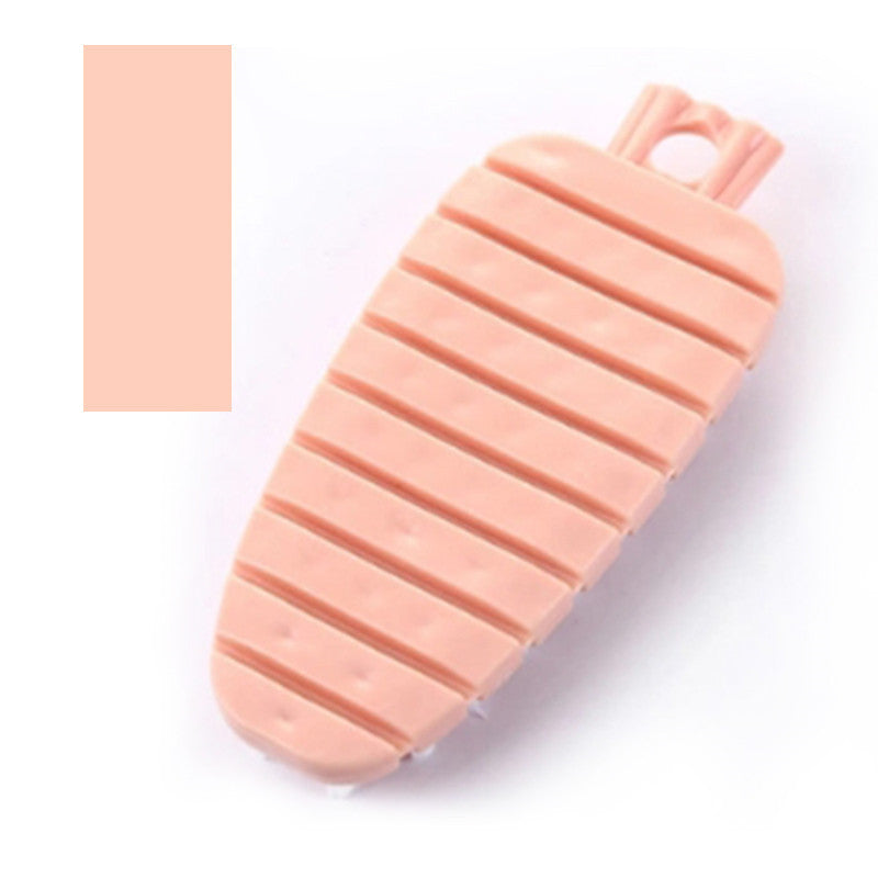 Flexible Vegetable &amp; Fruit Cleaning Brush - Fresh Produce Scrubber
