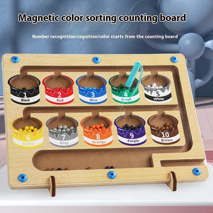 Wooden Early Education Montessori Toy - Learning Foundation