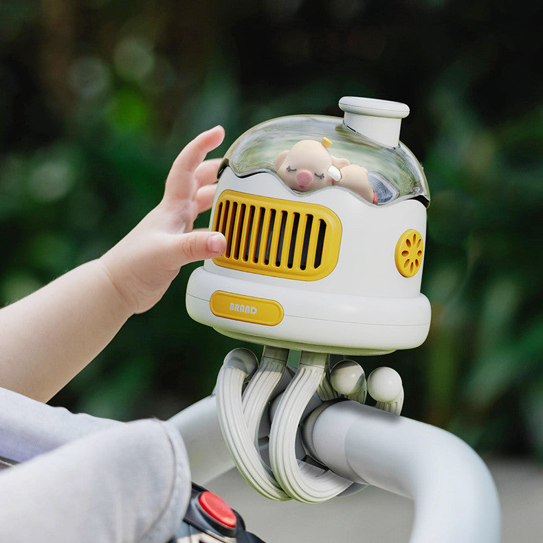 Portable Silent Fan - Baby Stroller &amp; Dorm Room Essential