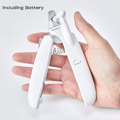 LED Pet Nail Clippers - Professional Dog Cat Nail Trimmer with Light