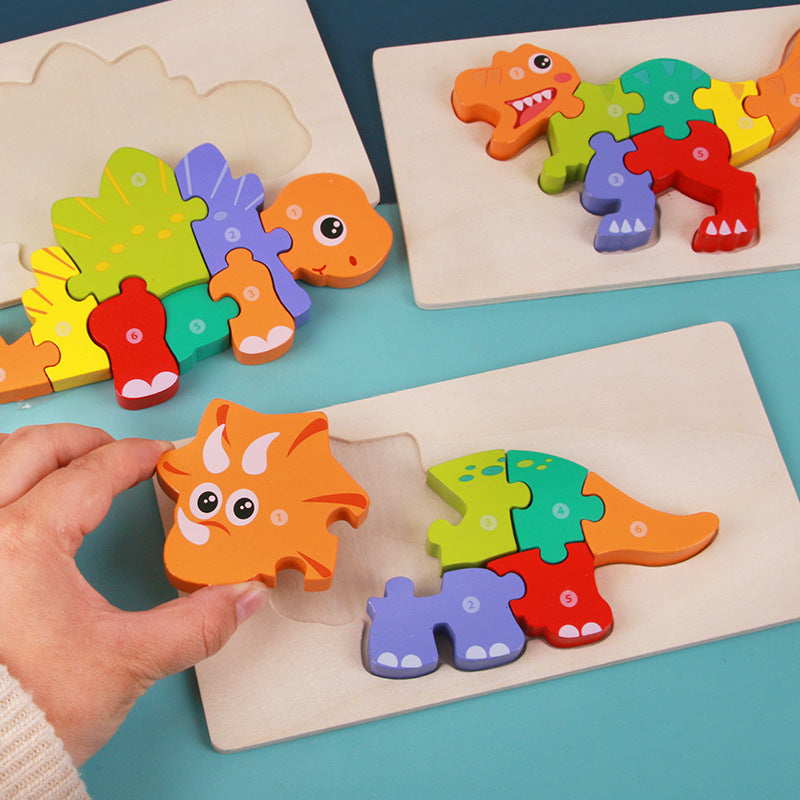 3D Montessori Educational Toy - Spatial Learning Block