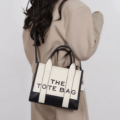 Luxury Designer Bag Tote Women Handbags Letter Shoulder Bags Brands Soft PU Shopper Purses Crossbody Bags for Women Clutch