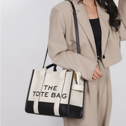 Luxury Designer Bag Tote Women Handbags Letter Shoulder Bags Brands Soft PU Shopper Purses Crossbody Bags for Women Clutch