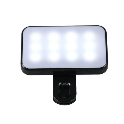 Pocket LED Selfie Light For IPhone Samsung IPad Mobile Phone Laptop Clip Flash Fill Video Photo Ringlight Photography Lamp