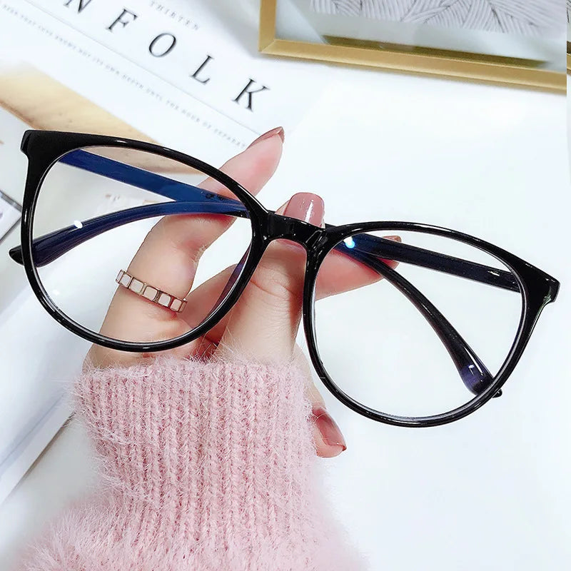 Anti-Blue Light Computer Glasses - Round Frame