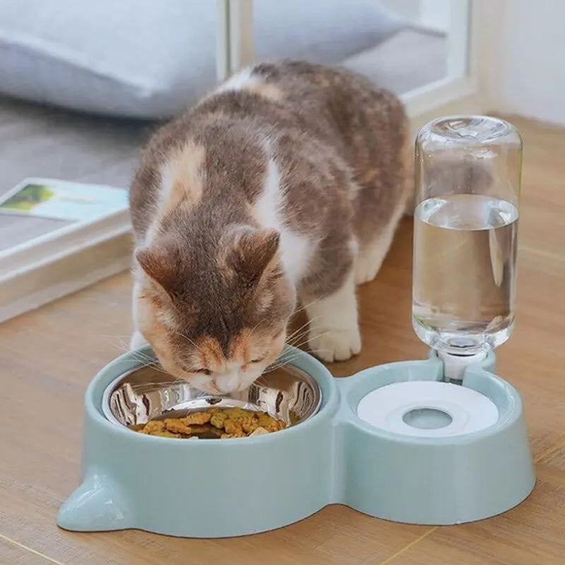 Automatic Pet Water Fountain - Gravity-Fed Dog Cat Water Dispenser