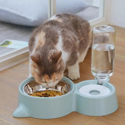 Automatic Pet Water Fountain - Gravity-Fed Dog Cat Water Dispenser