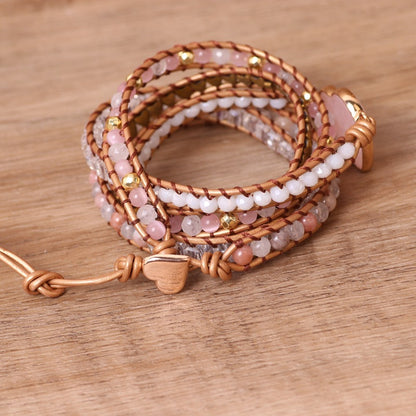 Love Pink Crystal Bracelets
