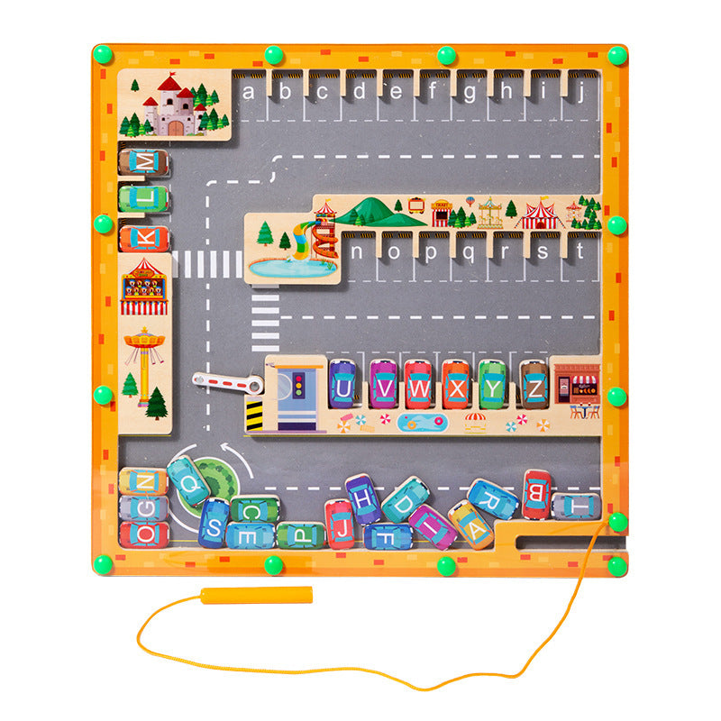 Educational Magnetic Maze - Montessori Learning Adventure