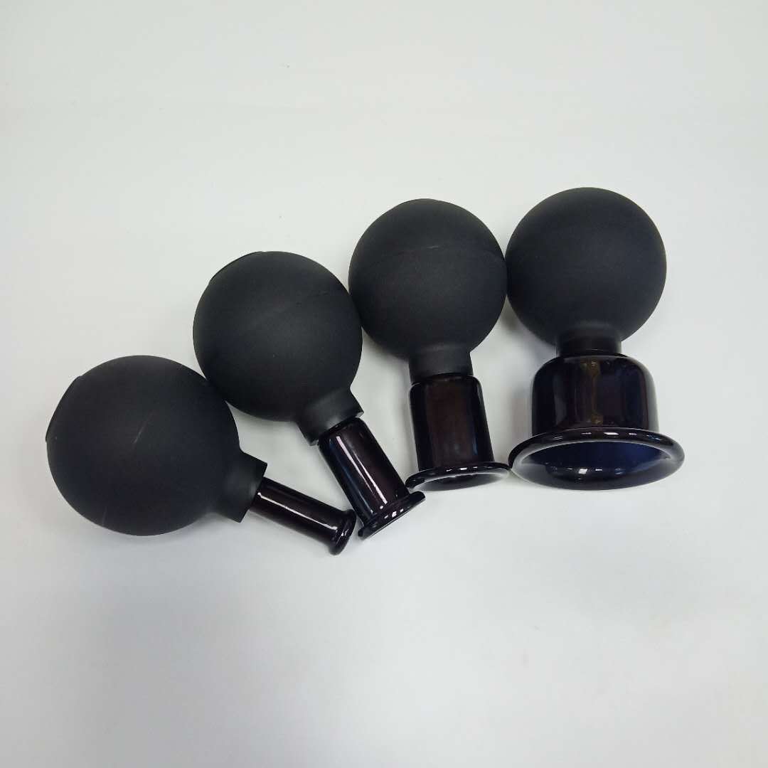 Professional Glass Cupping Massage Set - Vacuum Therapy Kit