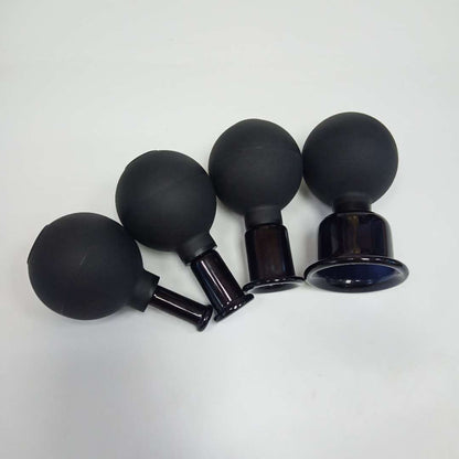 Professional Glass Cupping Massage Set - Vacuum Therapy Kit