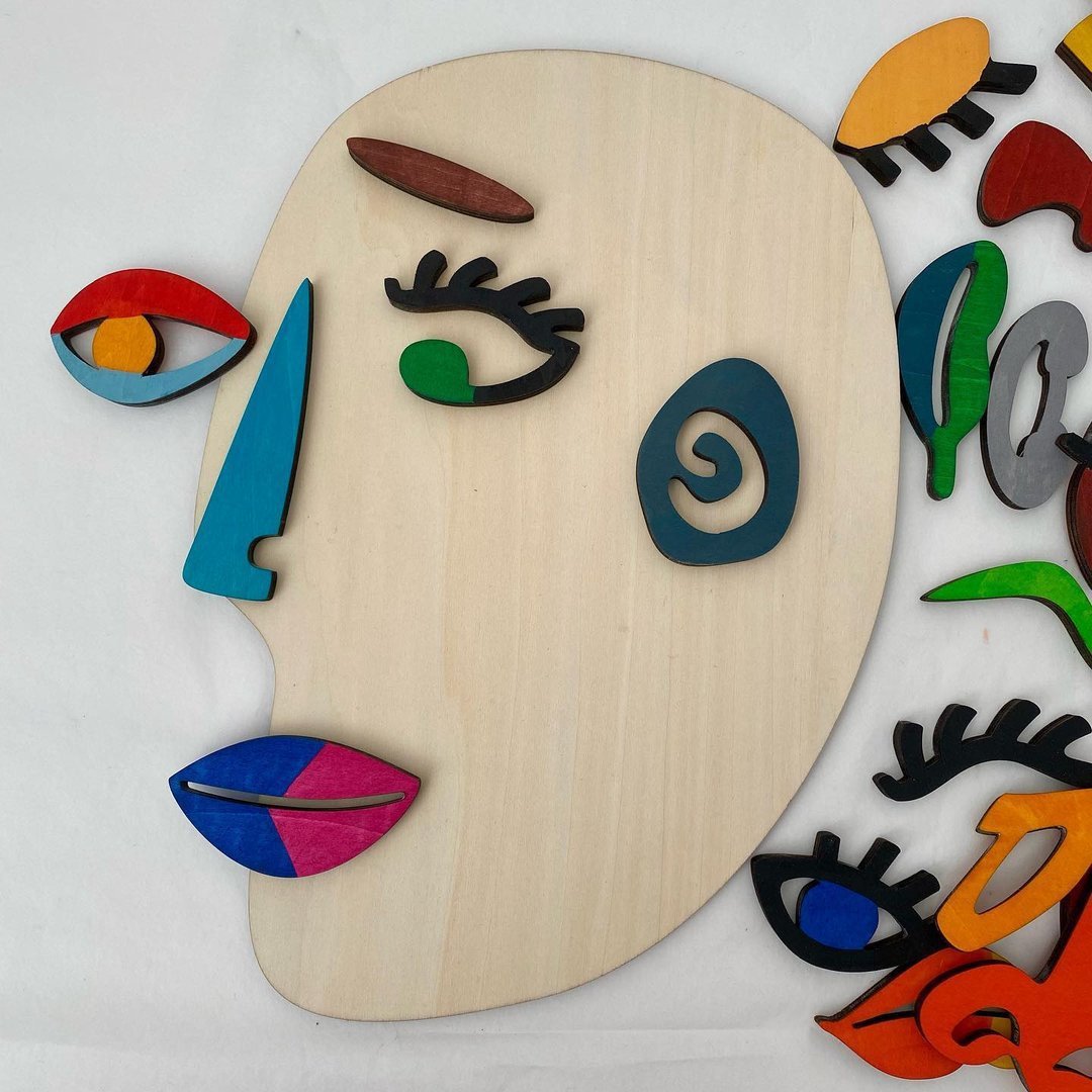 Wooden Montessori Puzzle - Stress Relief &amp; Brain Training