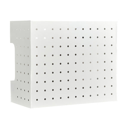 Wall Mounted Kitchen Organizer - No-Drill Storage Rack System