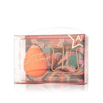 Makeup Blender Rose Gold Stand