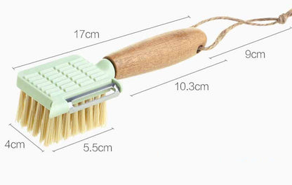 Eco-Friendly Bamboo Fruit &amp; Vegetable Peeling Brush