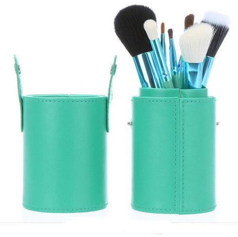 Mint Green Makeup Brush Set