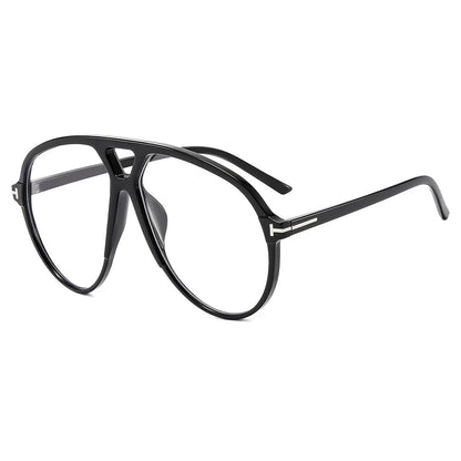 Retro Pilot Oversized Sunglasses