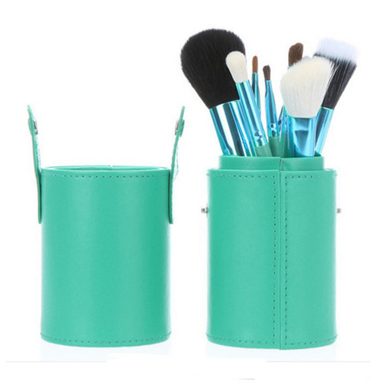Mint Green Makeup Brush Set