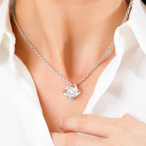 To My Daughter | Love Knot Necklace